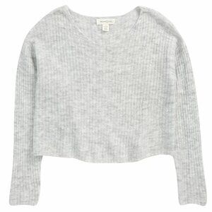 Girl's Treasure & Bond Kids' Boxy Rib Sweater